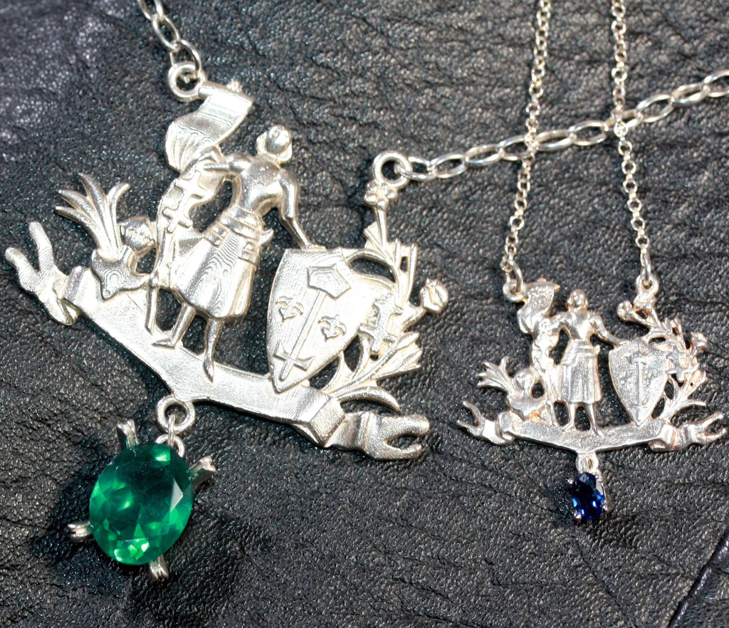 Large Joan of Arc Necklace